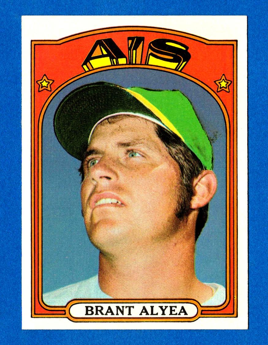 1972 Topps Brant Alyea #383 card
