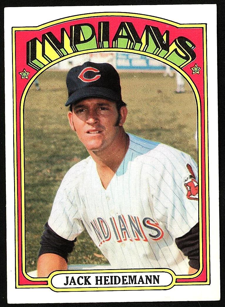 1972 Topps Jack Heidemann #374 card