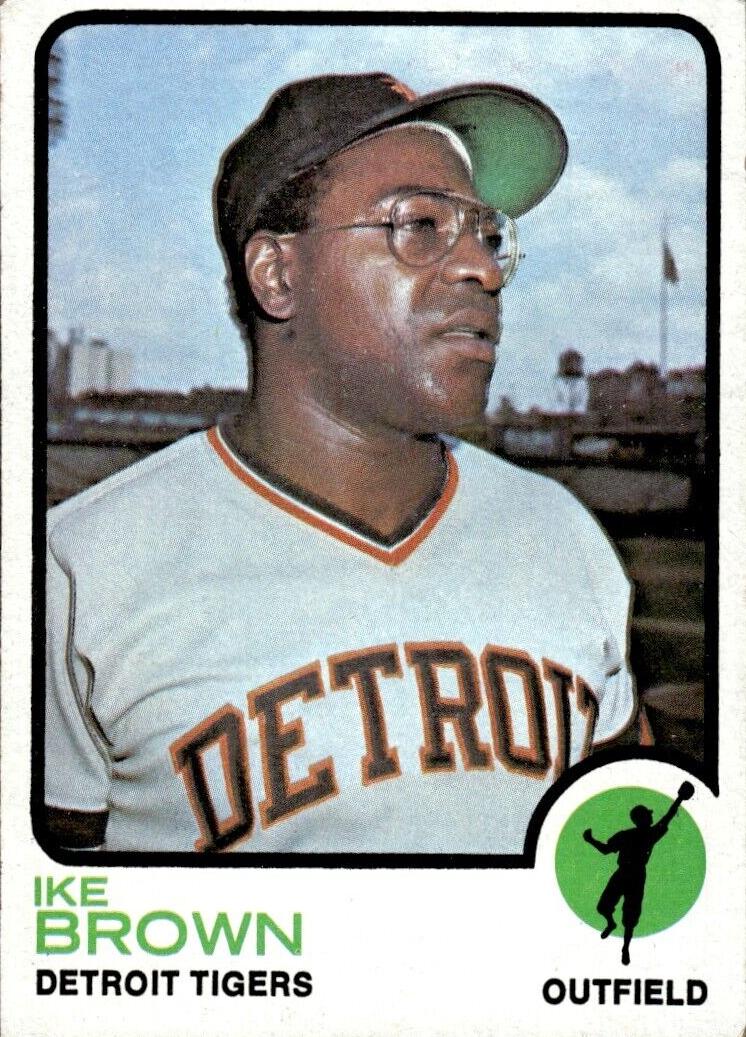 1973 Topps Ike Brown #633 card