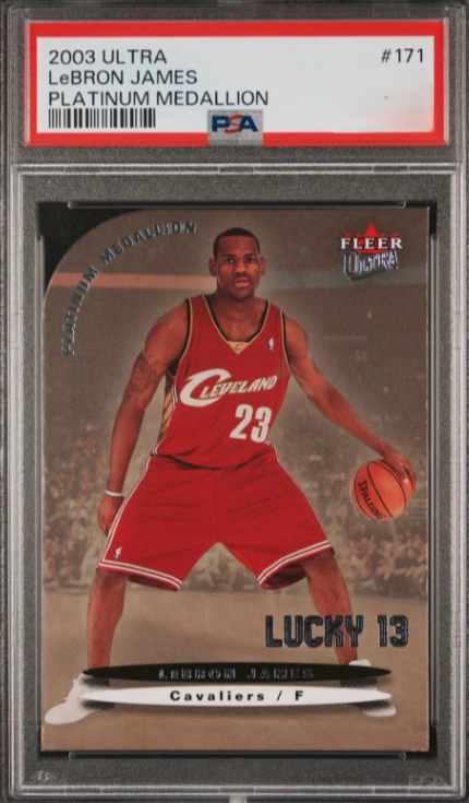 2003 Lebron James [Platinum Medallion] #171