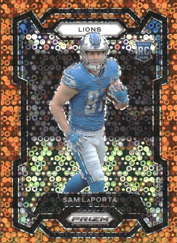 2023 Panini Prizm Sam LaPorta [Pink] #332 card