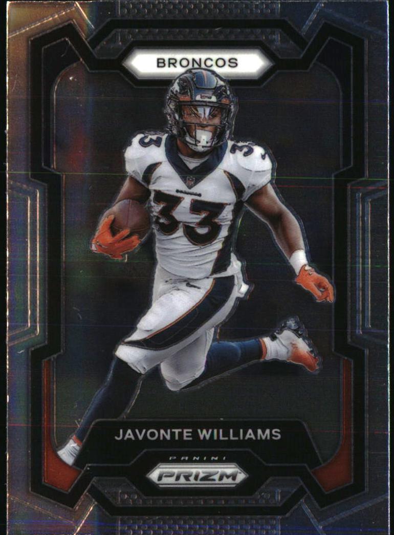 Javonte Williams card
