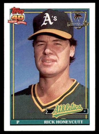 1991 Rick Honeycutt #67