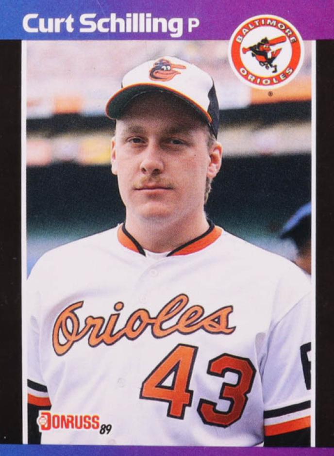 Curt Schilling 1989 Donruss Baseball