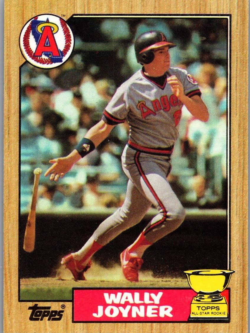 Wally Joyner 1987 Topps Baseball