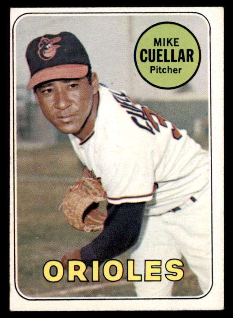 1969 Topps Mike Cuellar #453 card
