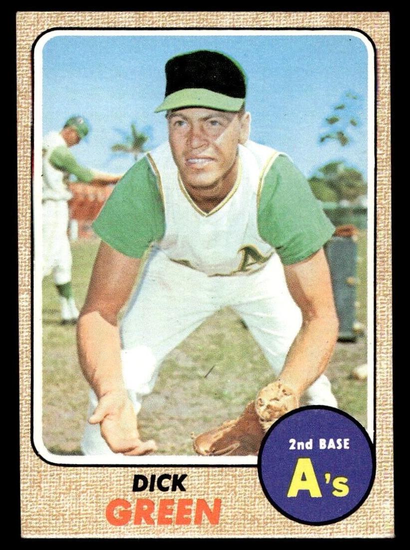 1968 Topps Dick Green #303 card