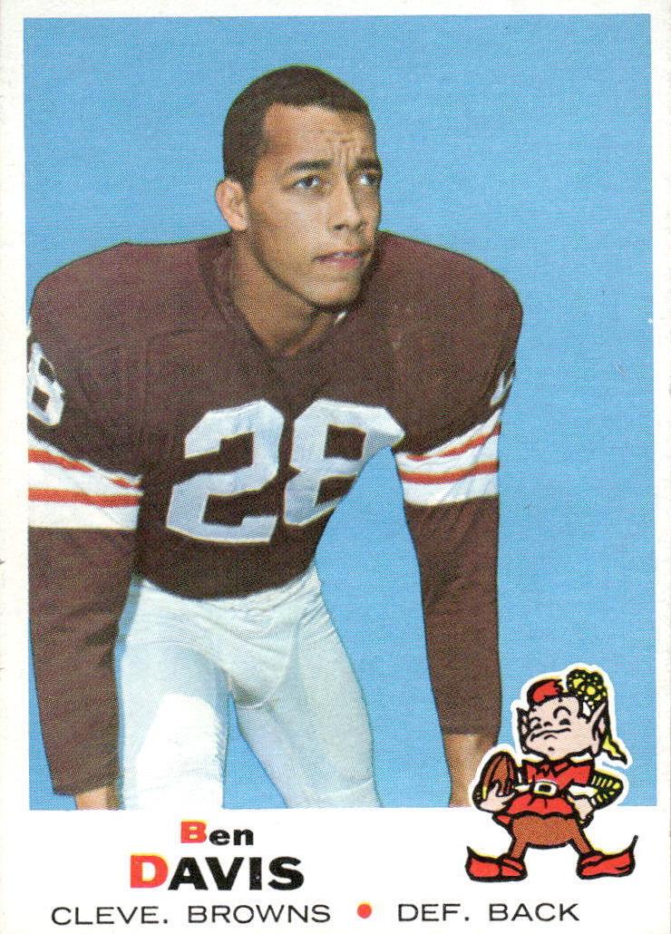 1969 Topps Ben Davis #187 card