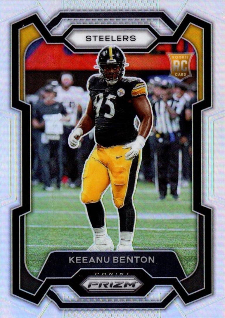 Keeanu Benton 2023 Prizm Football card