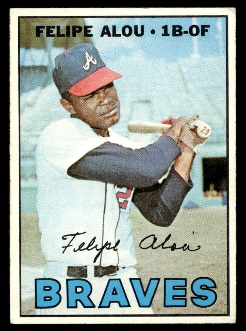 1967 Topps Felipe Alou #530 card