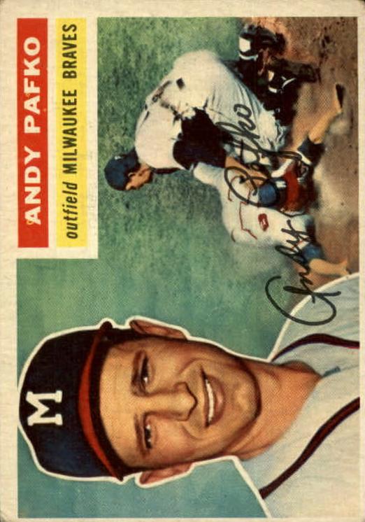 1956 Topps Andy Pafko #312 card