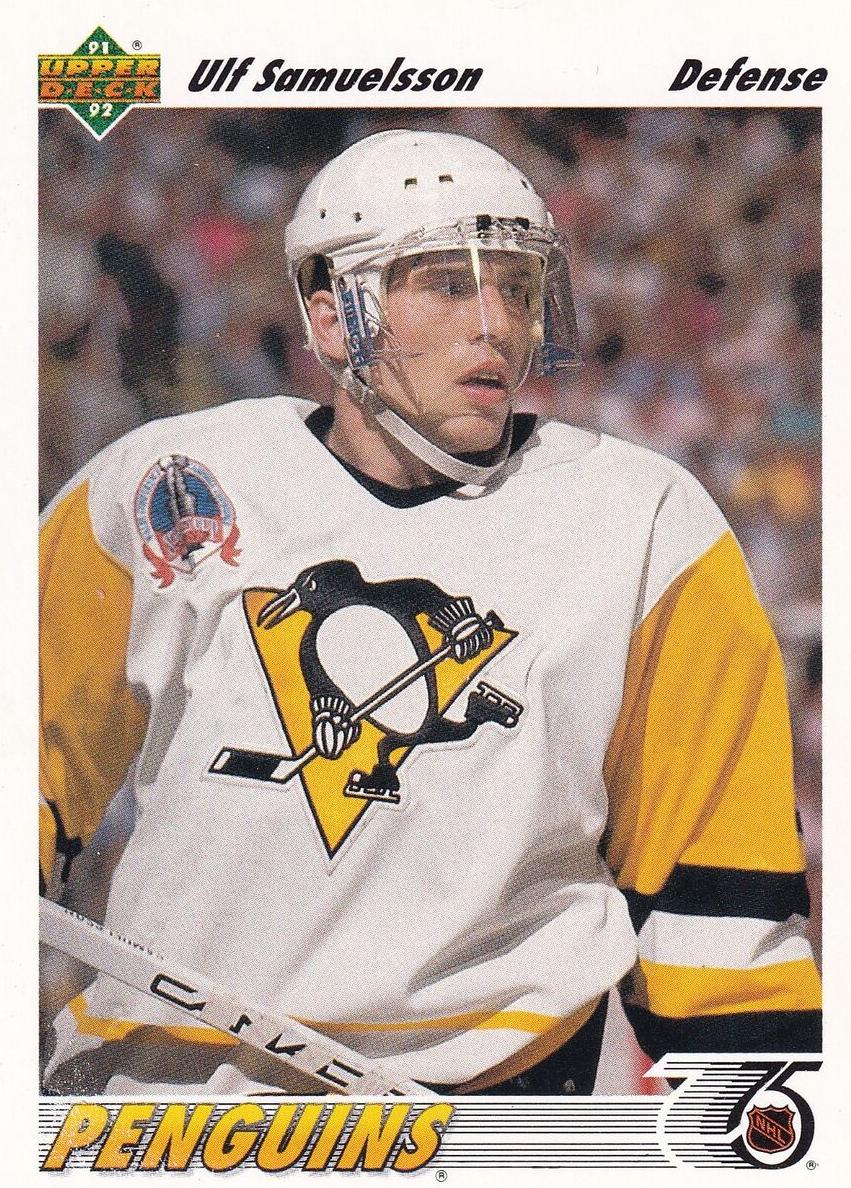 1991 Upper Deck Ulf Samuelsson #230 card