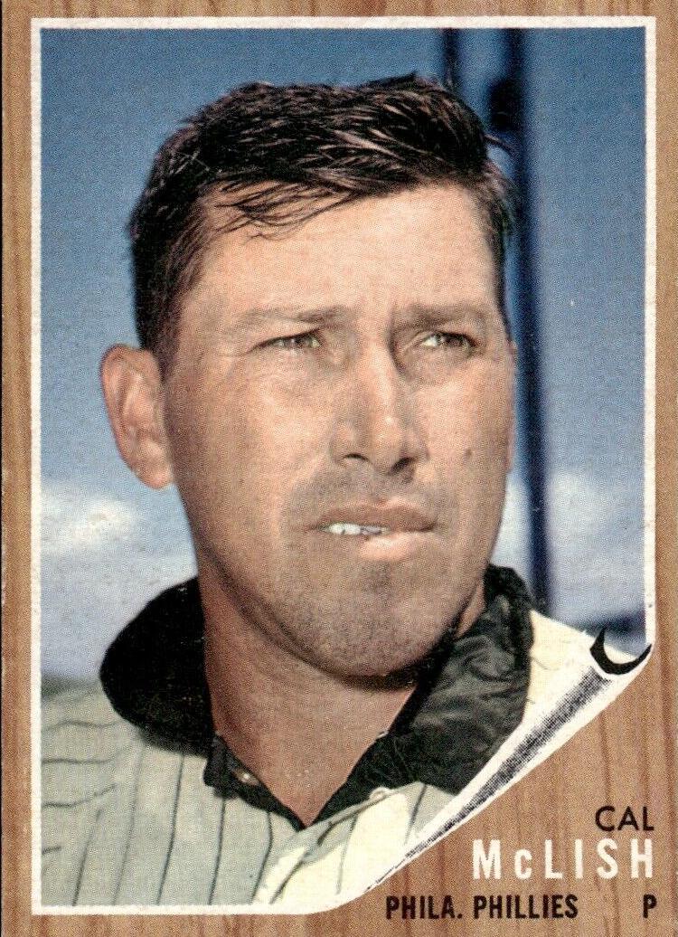 1962 Topps Cal McLish #453 card