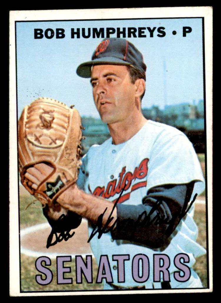 1967 Topps Bob Humphreys #478 card