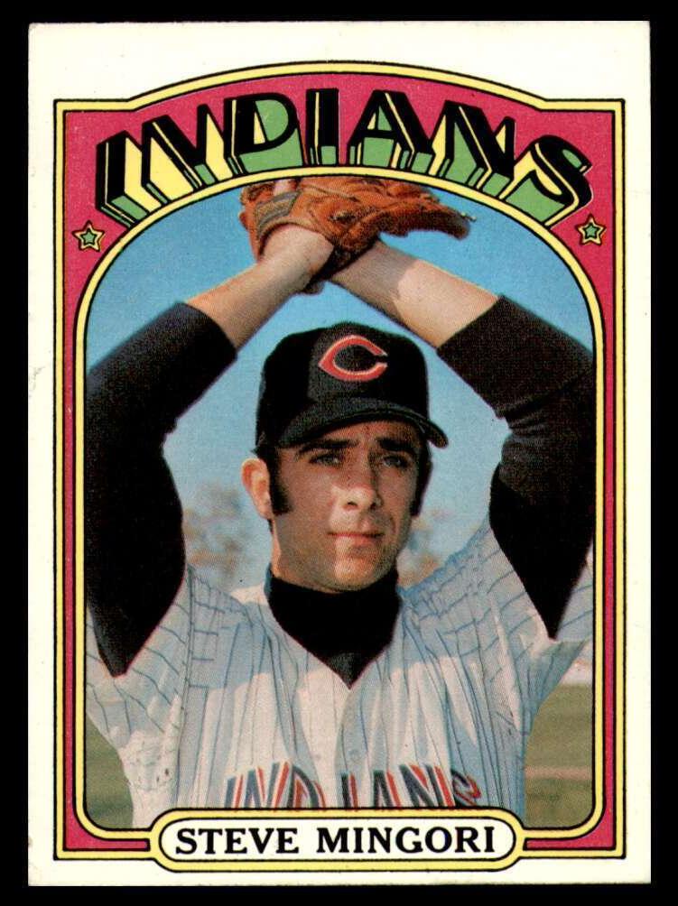 1972 Topps Steve Mingori #261 card