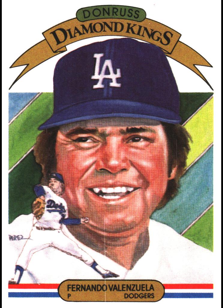 Fernando Valenzuela 1983 Donruss Diamond King Baseball