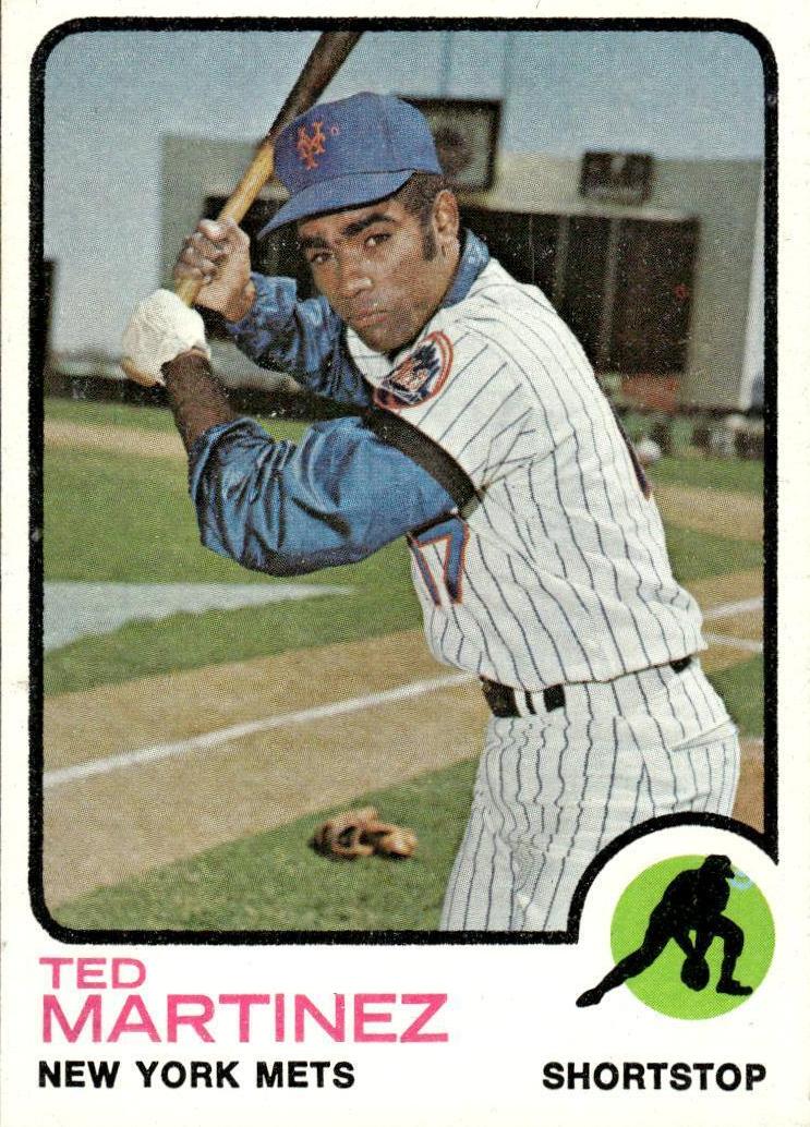 1973 Topps Ted Martinez #161 card