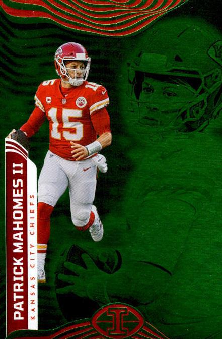 2022 Panini Illusions Patrick Mahomes II [Gold] #44 card