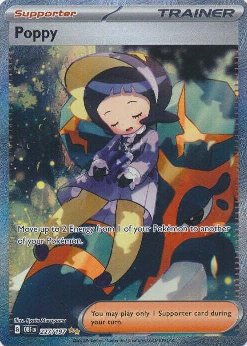 Poppy 2023 Pokemon Scarlet & Violet Obsidian Flames