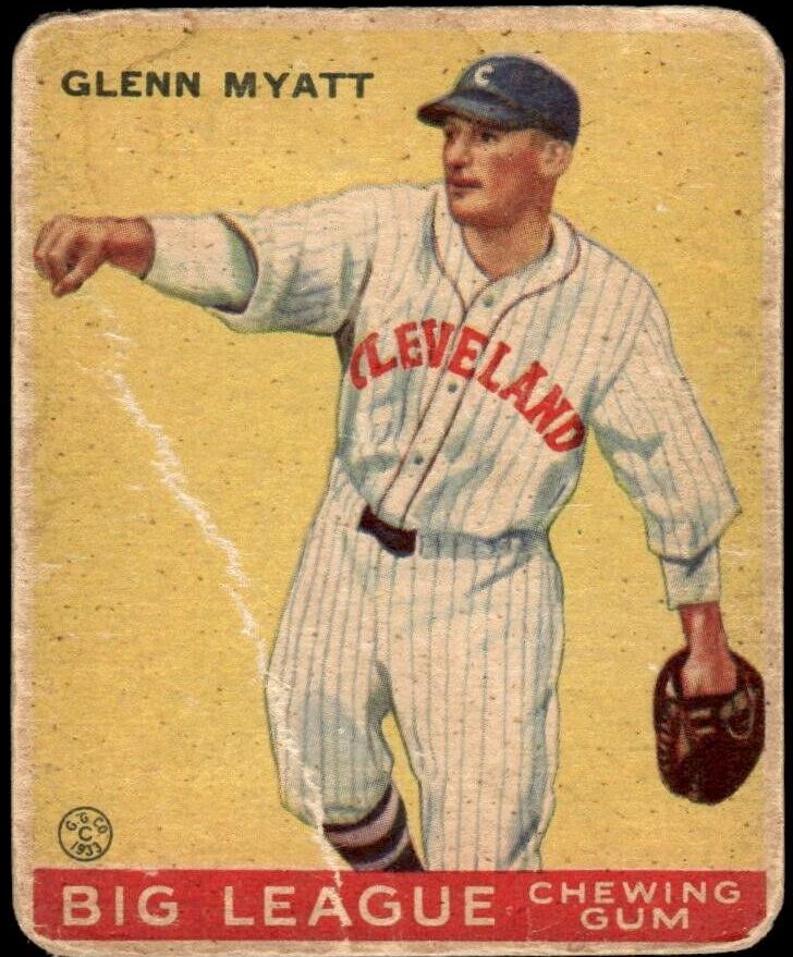 1933 Glenn Myatt #10
