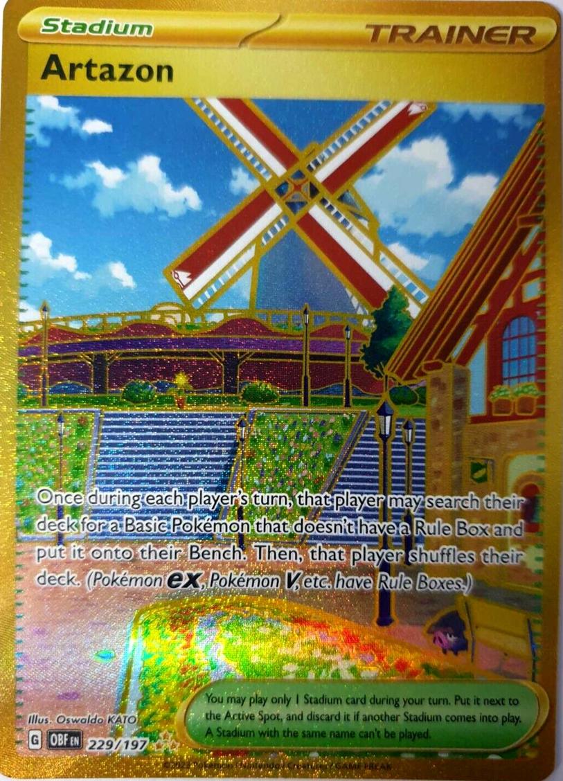 Artazon 2023 Pokemon Scarlet & Violet Obsidian Flames
