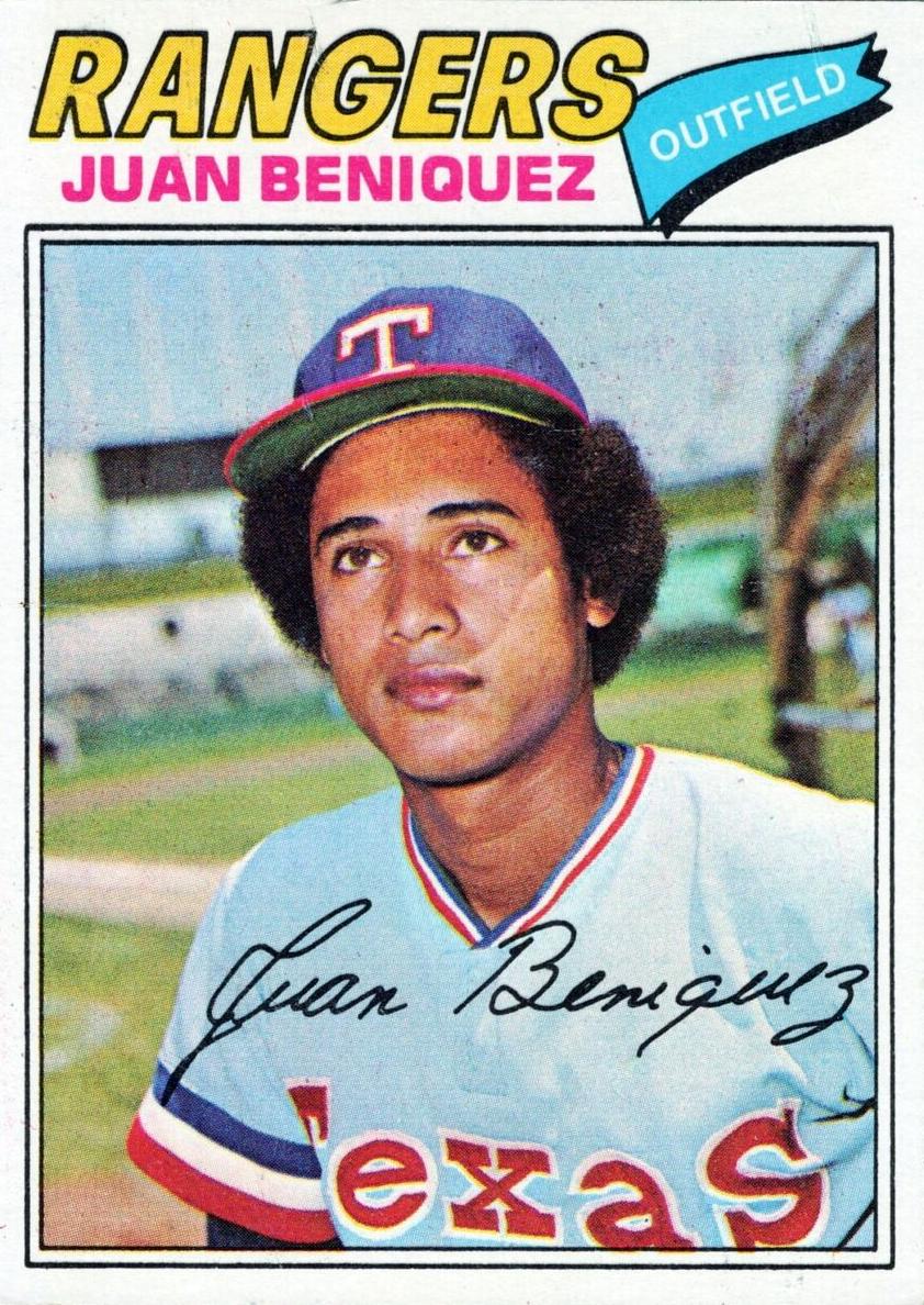 1977 Juan Beniquez #81