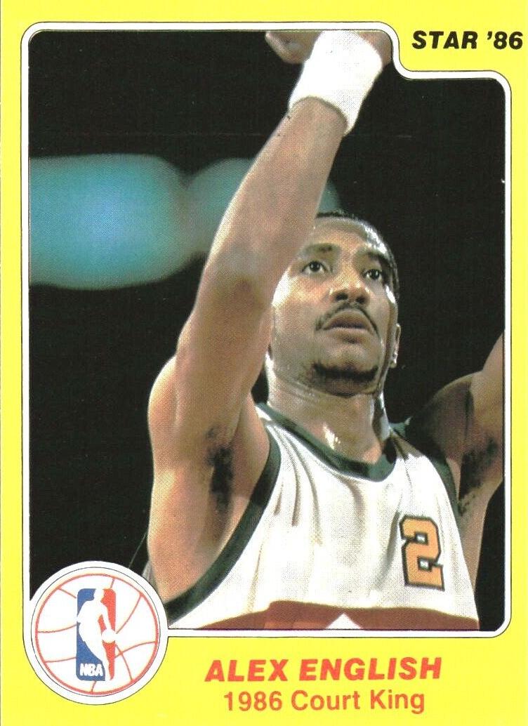 1986 Alex English #12