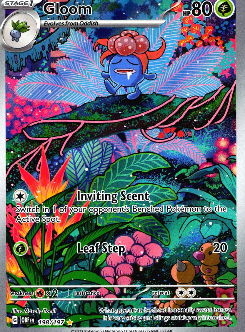 Gloom 2023 Pokemon Scarlet & Violet Obsidian Flames
