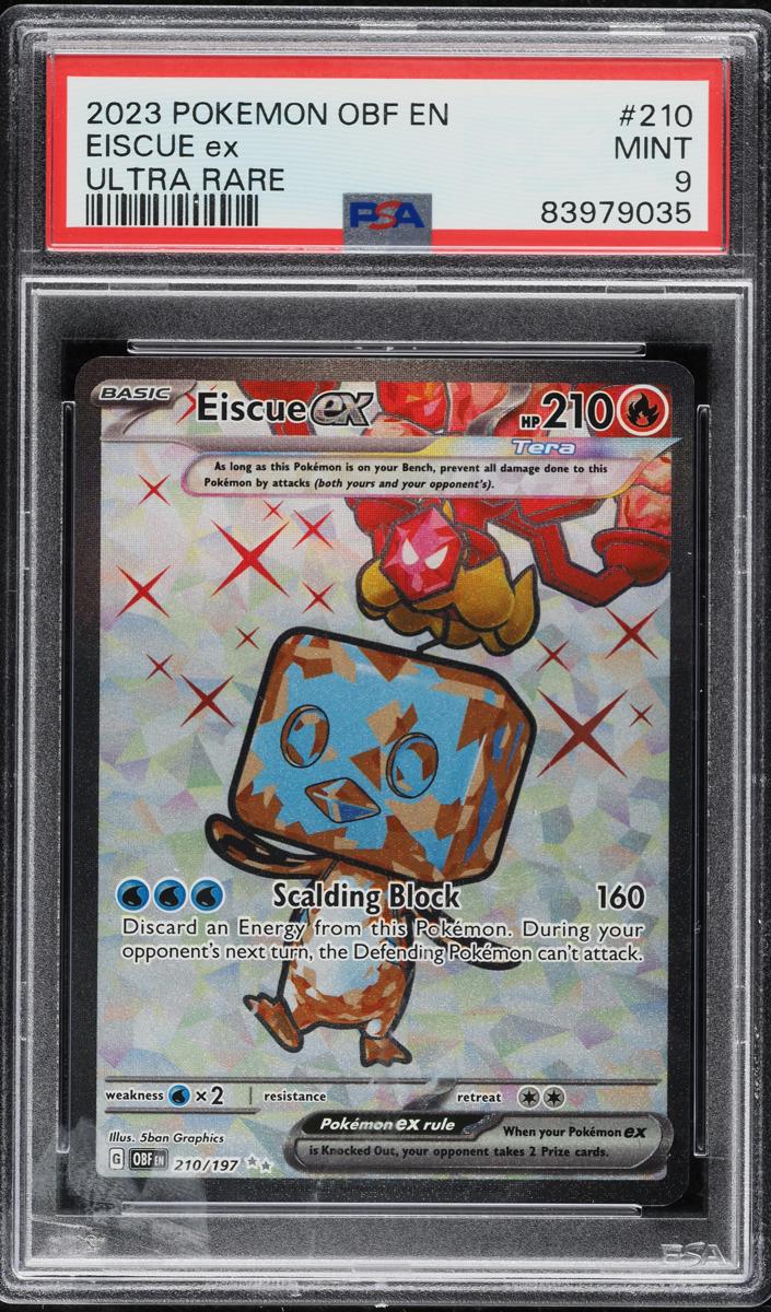 Eiscue EX 2023 Pokemon Scarlet & Violet Obsidian Flames
