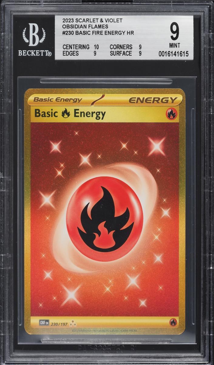 Fire Energy 2023 Pokemon Scarlet & Violet Obsidian Flames