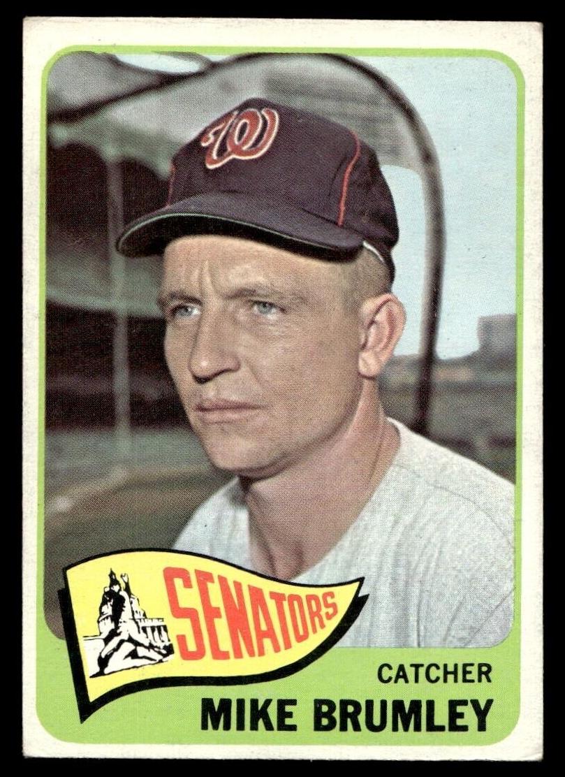 1965 Topps Mike Brumley #523 card