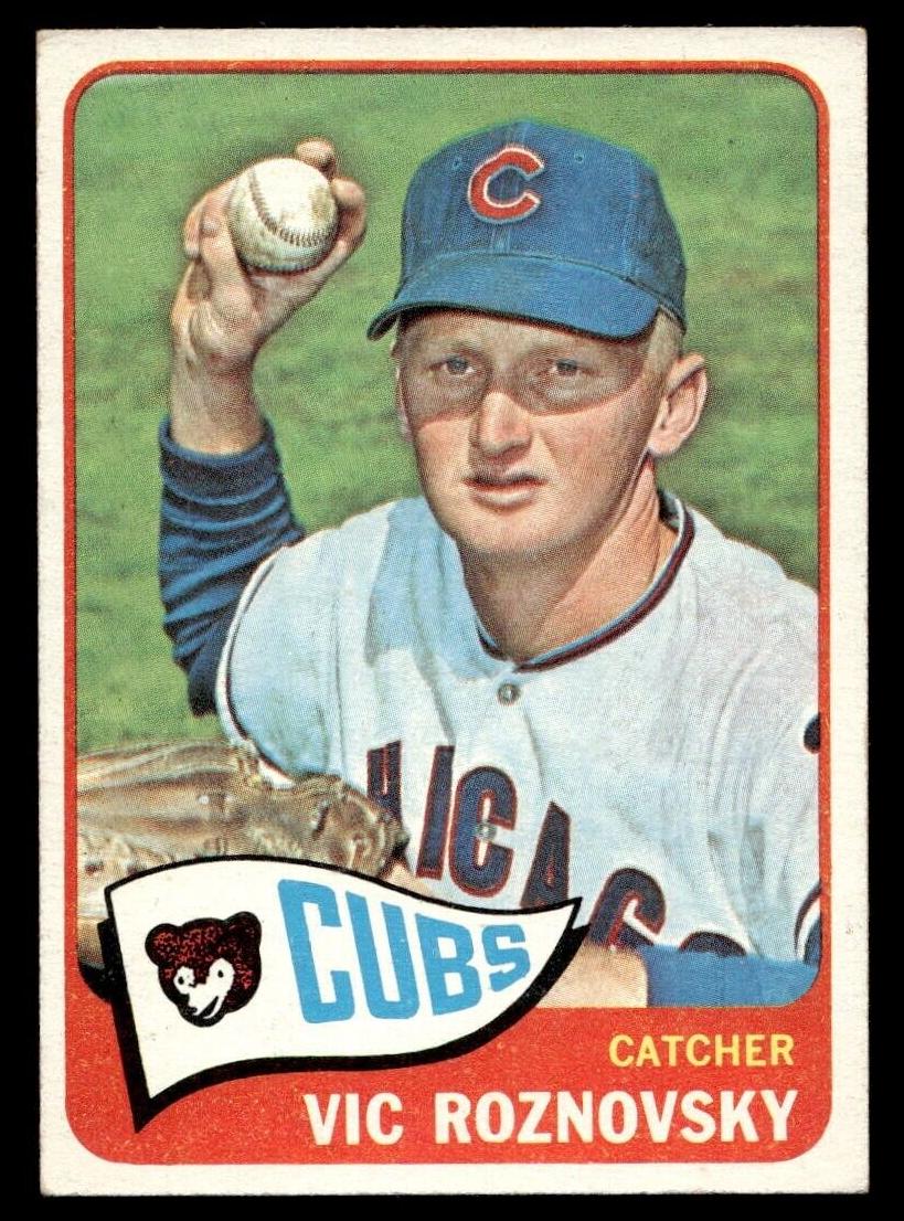 1965 Topps Vic Roznovsky #334 card