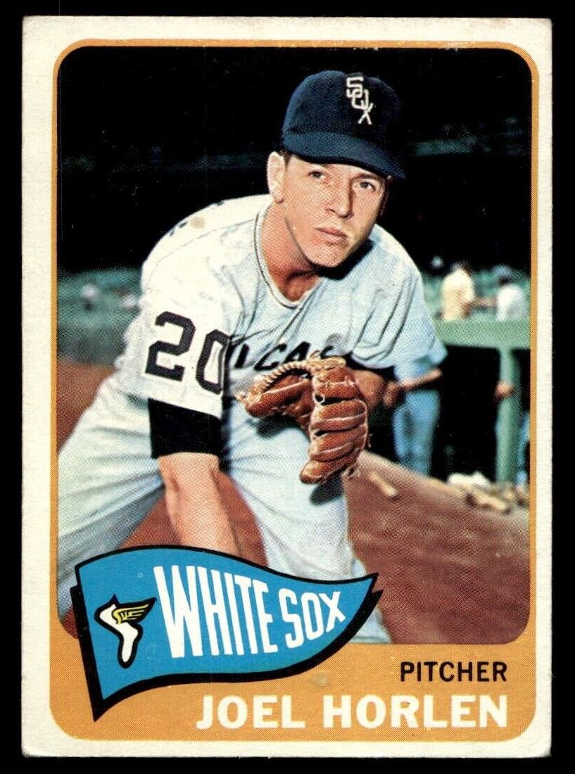 1965 Topps Joel Horlen #480 card