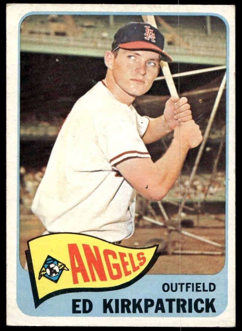 1965 Topps Ed Kirkpatrick #393 card
