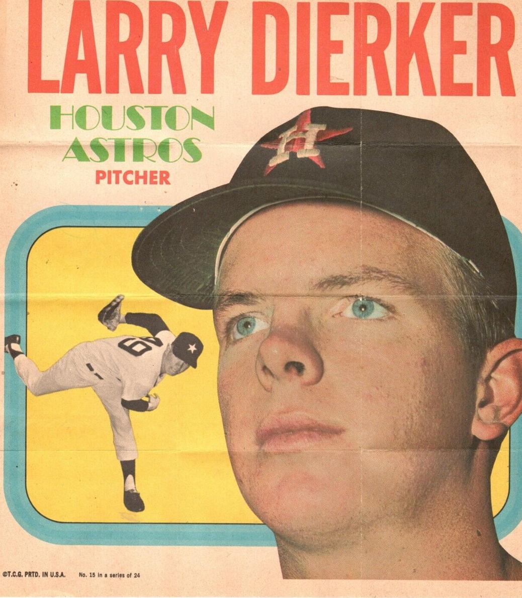 1970 Larry Dierker #15