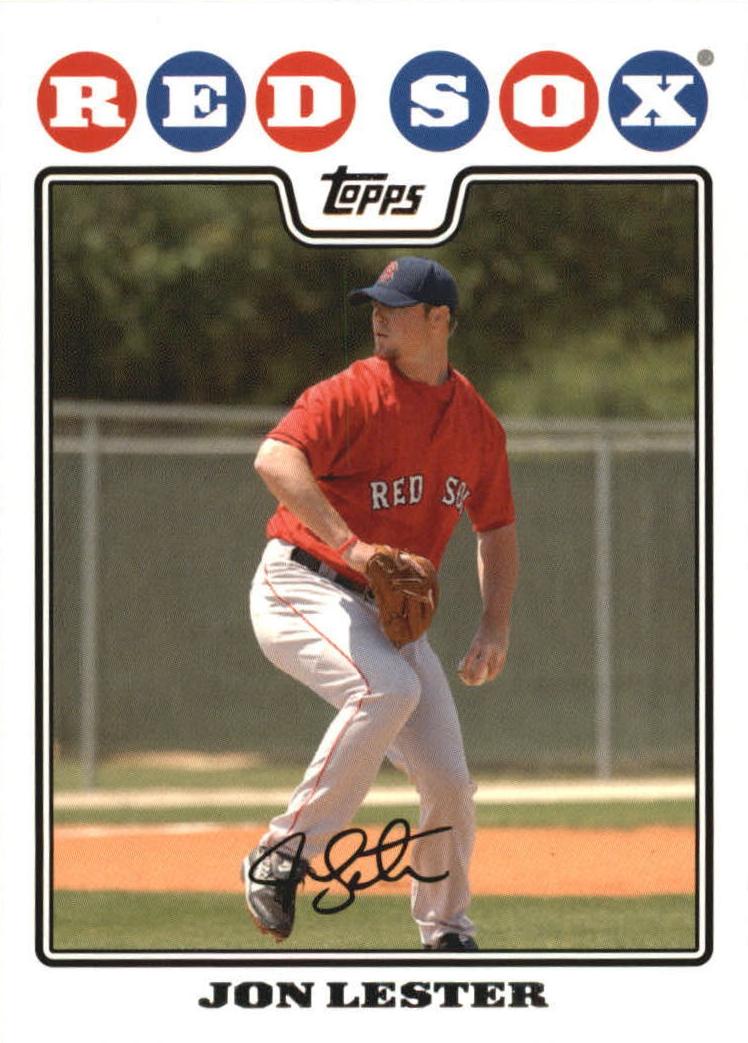 2008 Topps Jon Lester #282 card