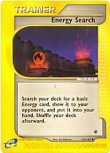 Energy Search 2002 Pokemon Expedition Base Set