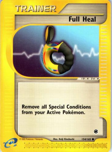 Full Heal 2002 Pokemon Expedition Base Set