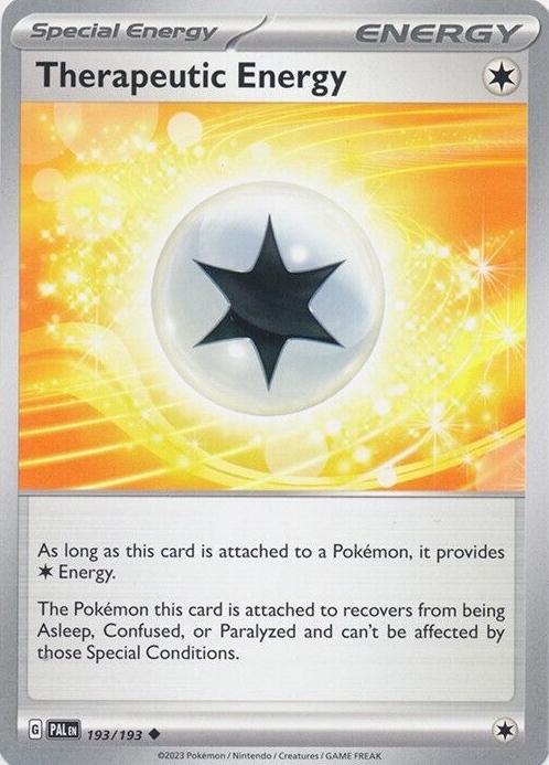 Therapeutic Energy 2023 Pokemon Scarlet & Violet Paldea Evolved