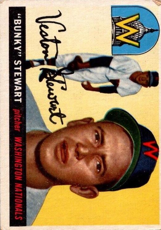 1955 Bunky Stewart #136