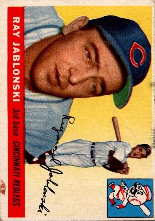 1955 Ray Jablonski #56