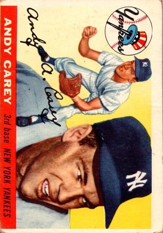 1955 Andy Carey #20