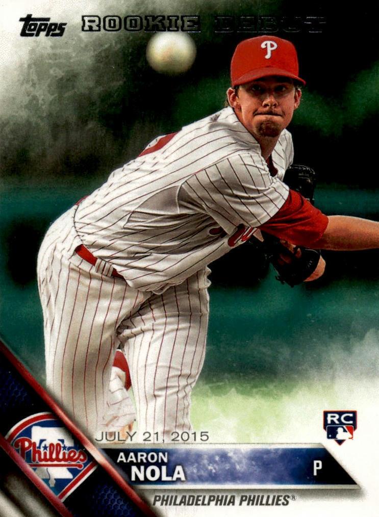 2016 Aaron Nola [Gold] #US284
