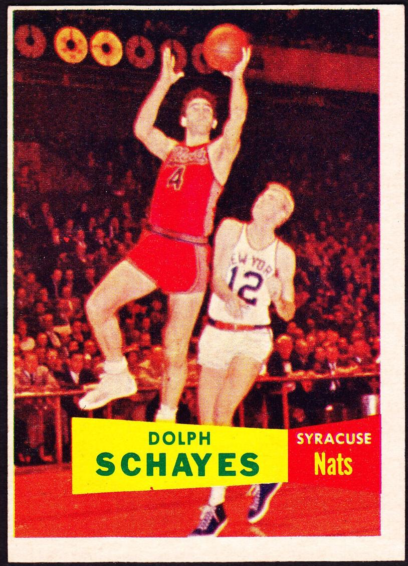1957 Dolph Schayes #13