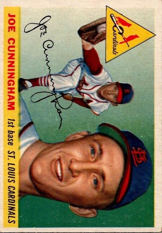 1955 Joe Cunningham #37