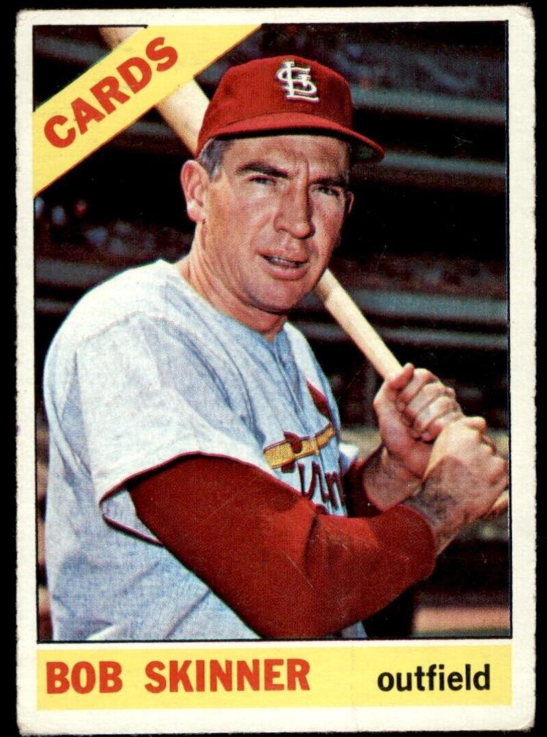 1966 Topps Bob Skinner #471 card
