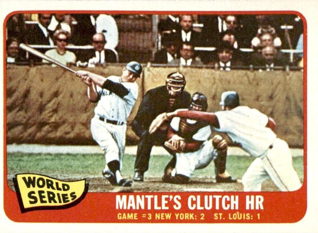 1965 Mickey Mantle's Clutch Home Run #134