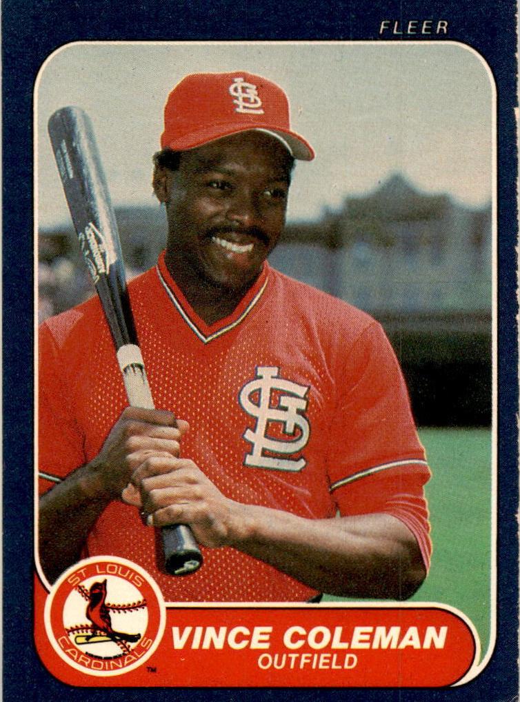 1986 Vince Coleman #31