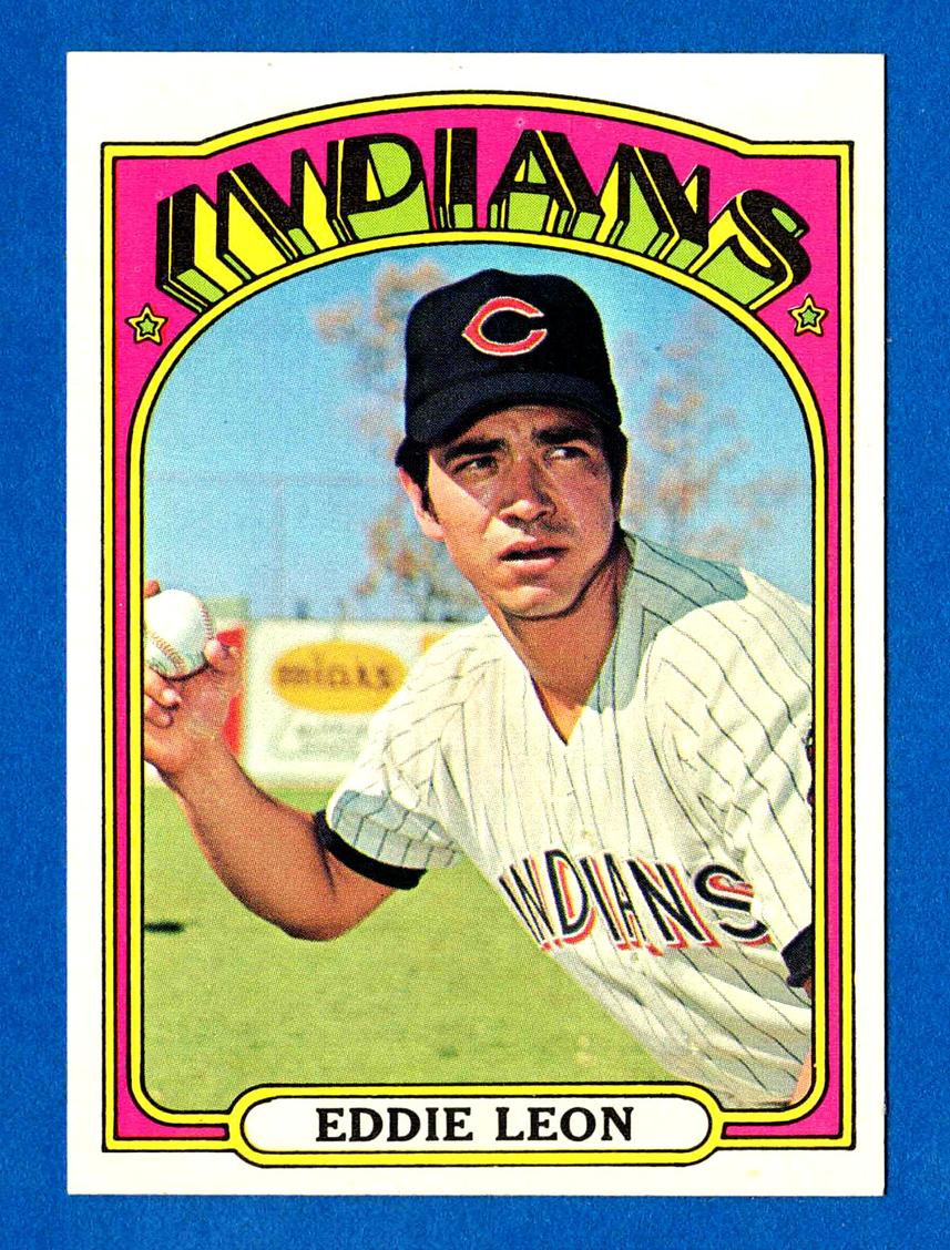 1972 Topps Eddie Leon #721 card