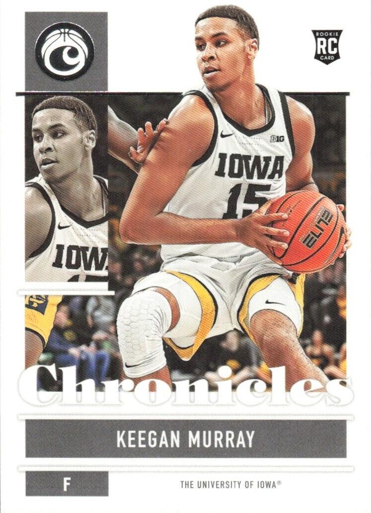 2022 Panini Chronicles Draft Picks Keegan Murray #5 card